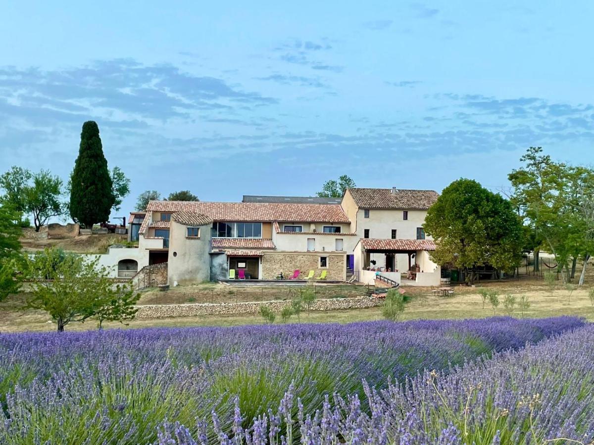 Chambre A La Ferme Au Milieu Des Lavandes Valensole Exteriör bild